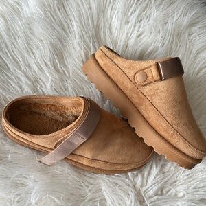 Cozy Tan Slip-On Women's Shoes